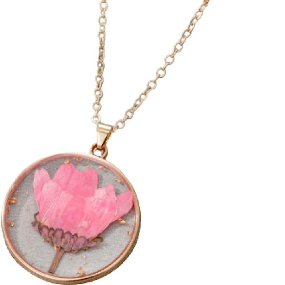 ❤️Anthro Natural Flower Necklace ❤️
